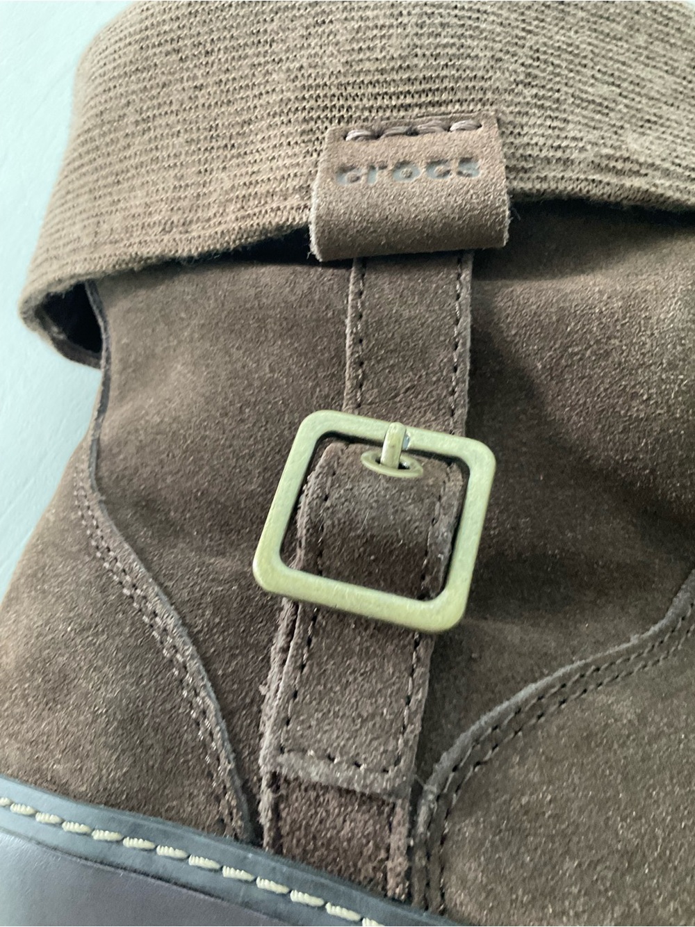 CROCS, NWT, Brown, Comfy, Boots - Picture 6 of 11